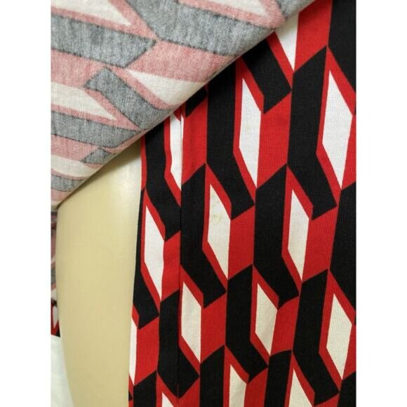 Diane von Furstenberg New Jeanne Two Wrap Dress Red Black White Arrow To… - Picture 6 of 9